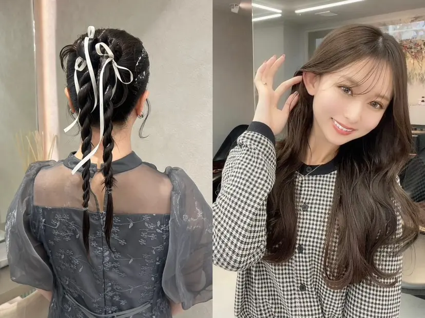 monaヘアアレンジ 🎀/お呼ばれの掲載