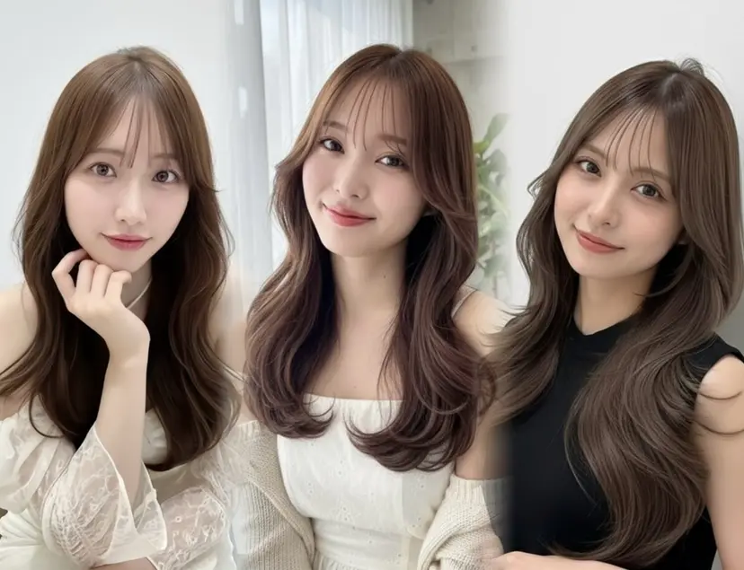 赤み消し韓国ヘア レイヤー縮毛🤍渡邉の掲載