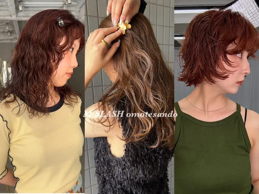 透明感カラー/パーマ オレンジmiyo⭐️の掲載