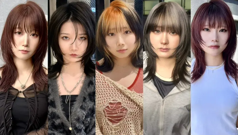 ウルフ/レイヤー/ ブリーチカラーの掲載