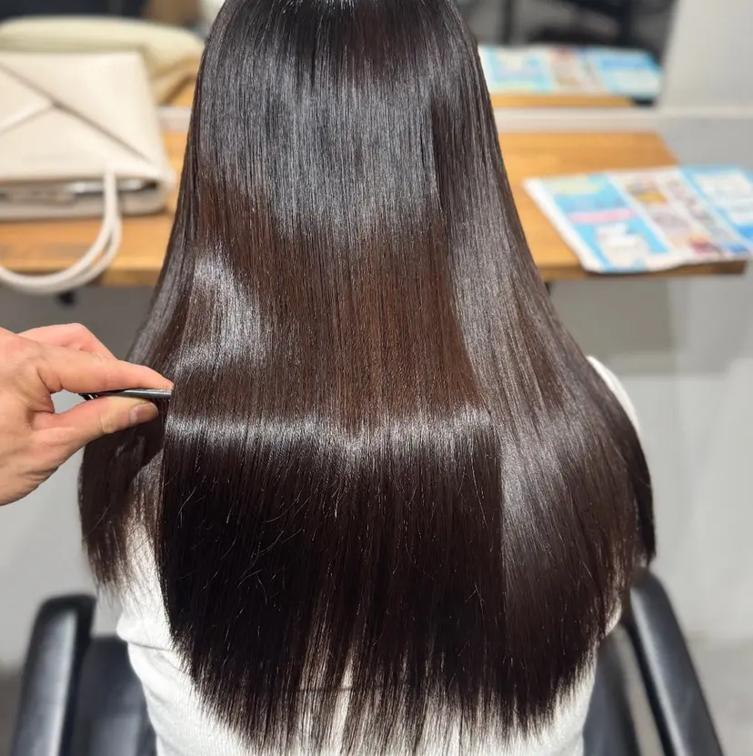 ツヤツヤ縮毛矯正 /美髪カラー 小山の掲載