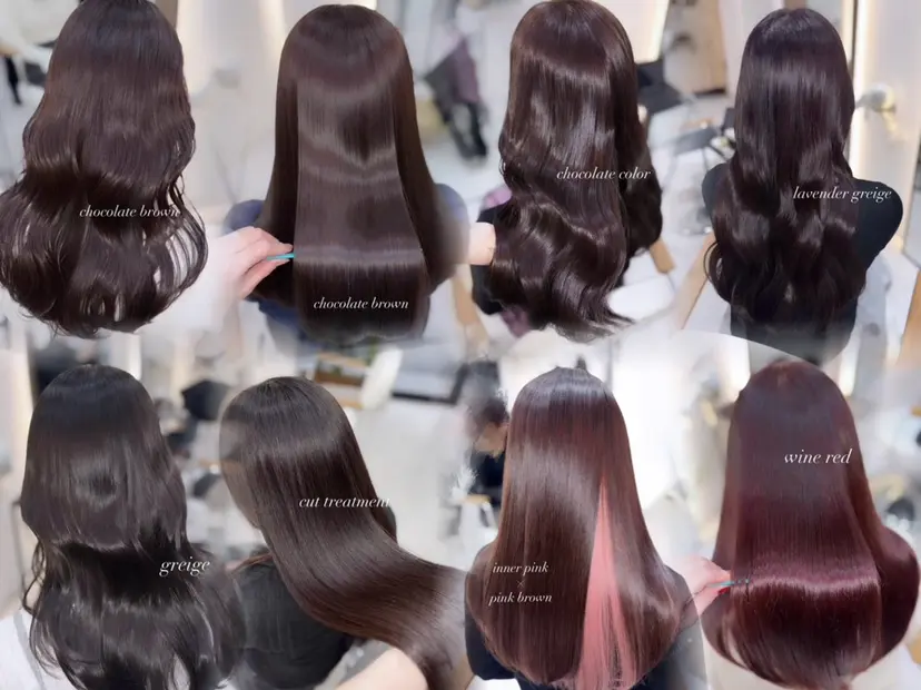 艶髪・透明感カラー・ 韓国ヘア・Yuriの掲載