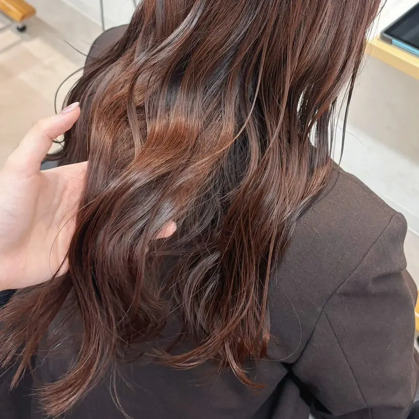 ✨ツヤ感透明感カラー /縮毛矯正/うみ✨️の掲載