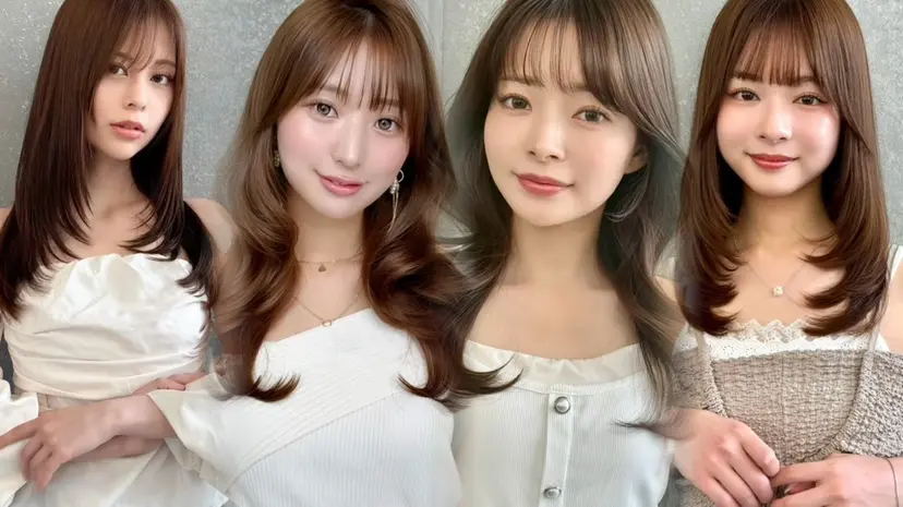 みつき 透明感カラー トレンドカラーの掲載