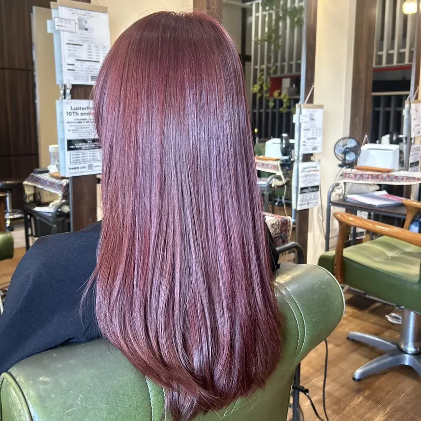 すずみ/カラーモデル /髪に優しいカラーの掲載