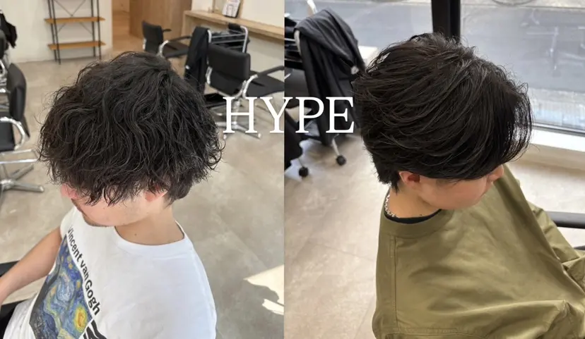 ✨メンズパーマ必見✨ 🫧メンズ専門ひびきの掲載