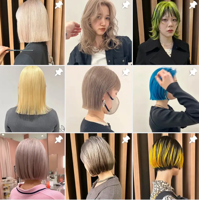 ハイトーン/ブリーチ 似合せカット/パーマの掲載