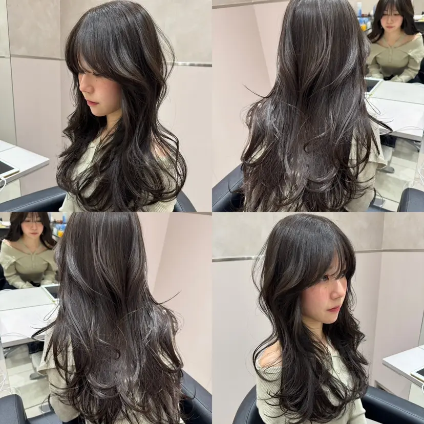 レイヤーカット/透明 感カラー🐬永井瑠栞の掲載