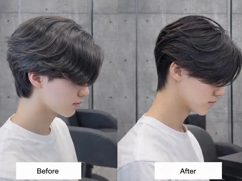 朋生/メンズ特化/パ ーマ/シャドウ/岡本の掲載