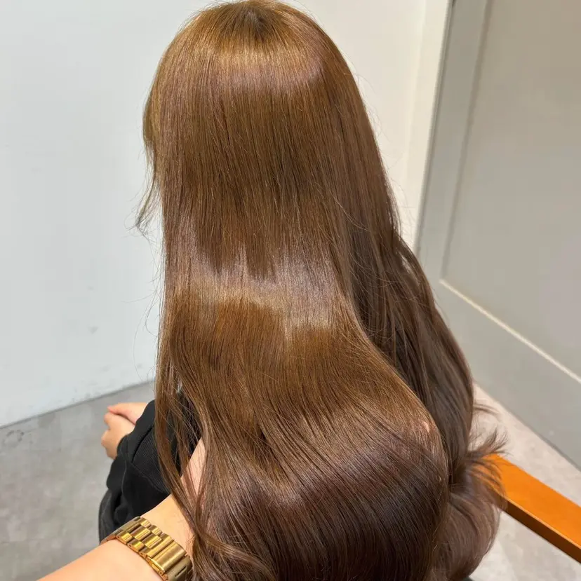 縮毛矯正/髪質改善 🌿/透明感ブラウンの掲載