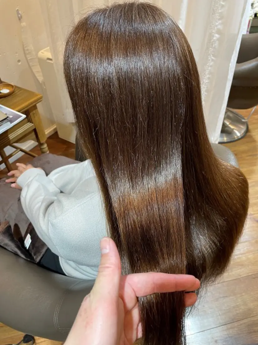 特化✨透明感カラー 白髪染め✨住田緋菜の掲載