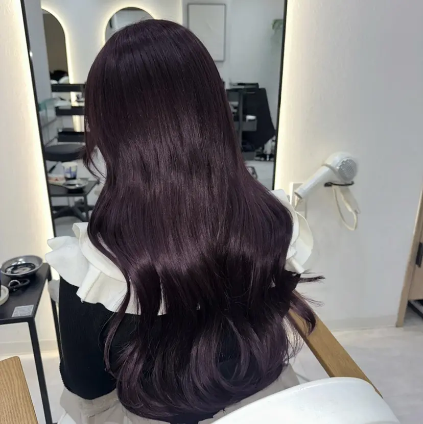 韓国ヘア/艶髪ロング グレージュ/kanaの掲載