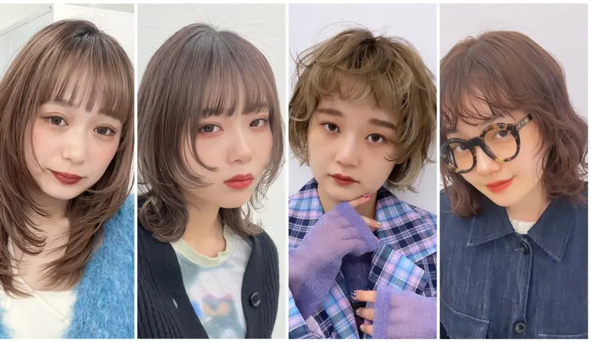 ウルフカット/ボブ りなの掲載