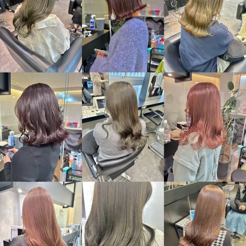 ダブルカラー🦖 /髪質改善⚡️しおりの掲載