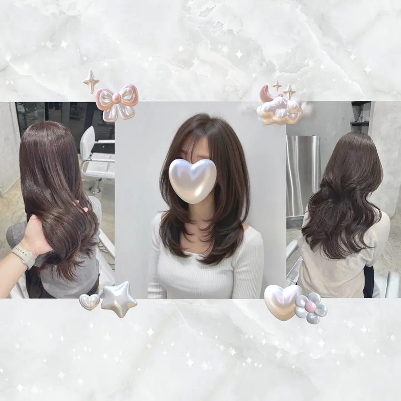 銀座/韓国レイヤー/ 艶カラー🍓原田侑依の掲載