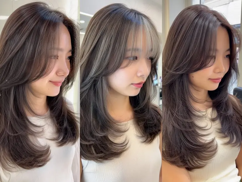 面長/丸顔 小顔レイヤー|橋本の掲載