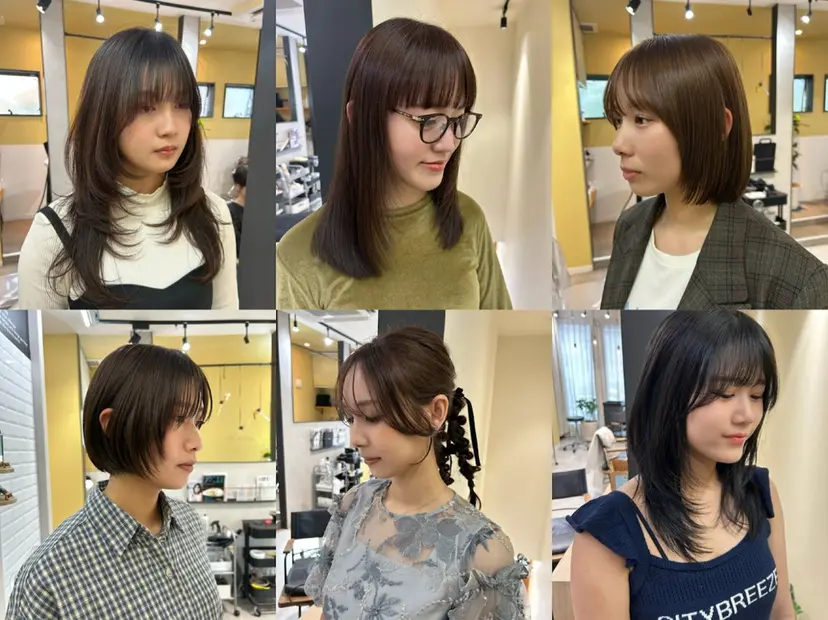 hub hair レイヤー/透明感の掲載