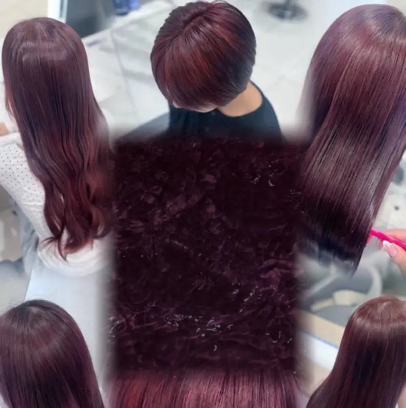 Haru /暖色🍷 /ボルドー/髪質改善の掲載
