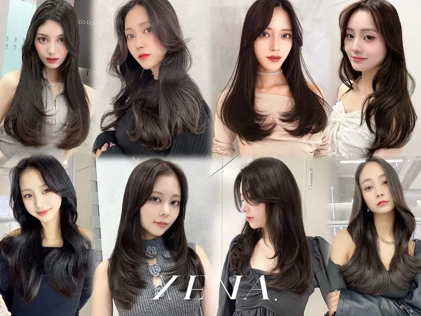 艶カラー/レイヤー ✨/韓国ヘアの掲載