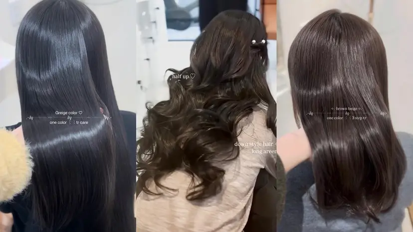 Yuui🩰アレンジ /髪質改善カラーの掲載