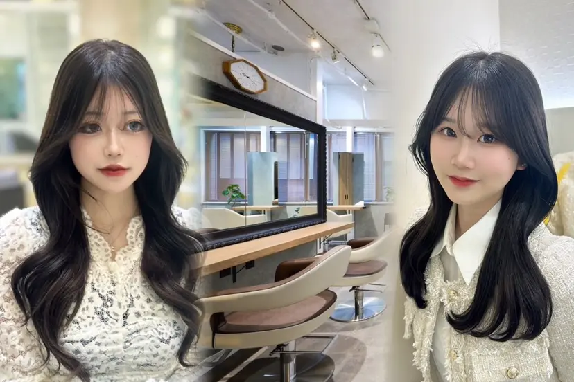 銀座レイヤーカット ×シースルー前髪の掲載