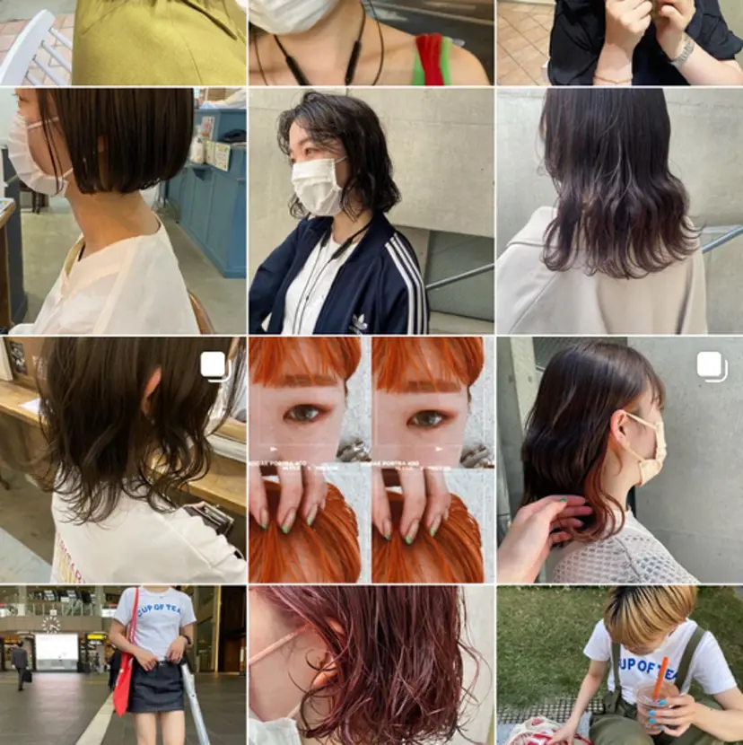 なつめ🐶ショート ベージュカラーの掲載