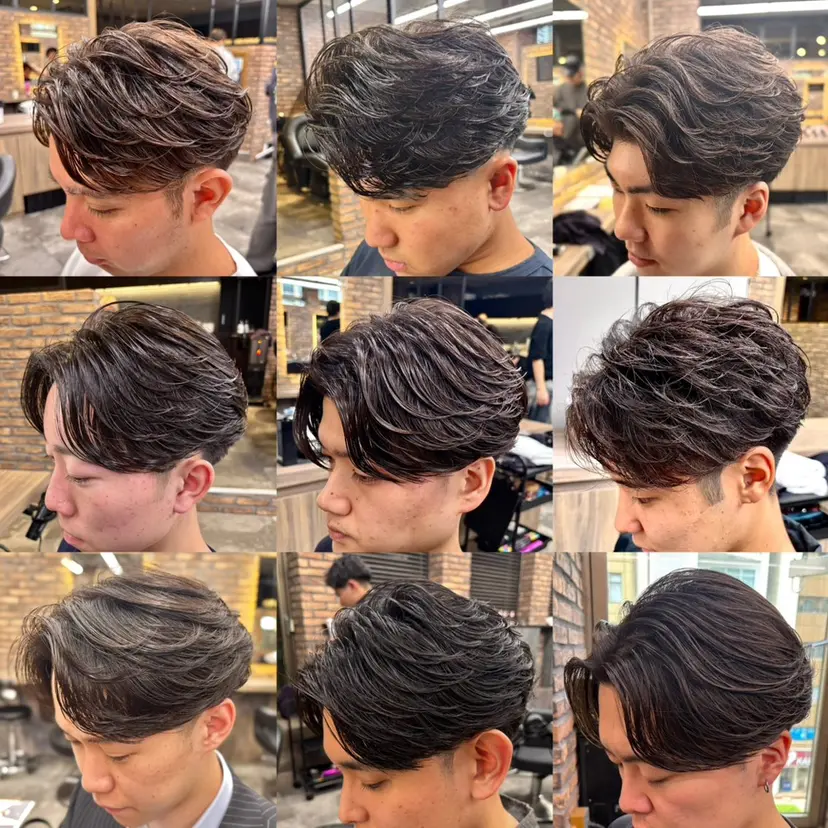 🪽直毛男子の救世主 🪽フェザーパーマの掲載