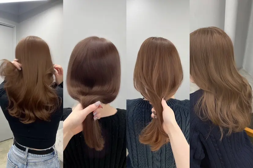 ベージュ/ブリーチ無 し/透明感/yukiの掲載