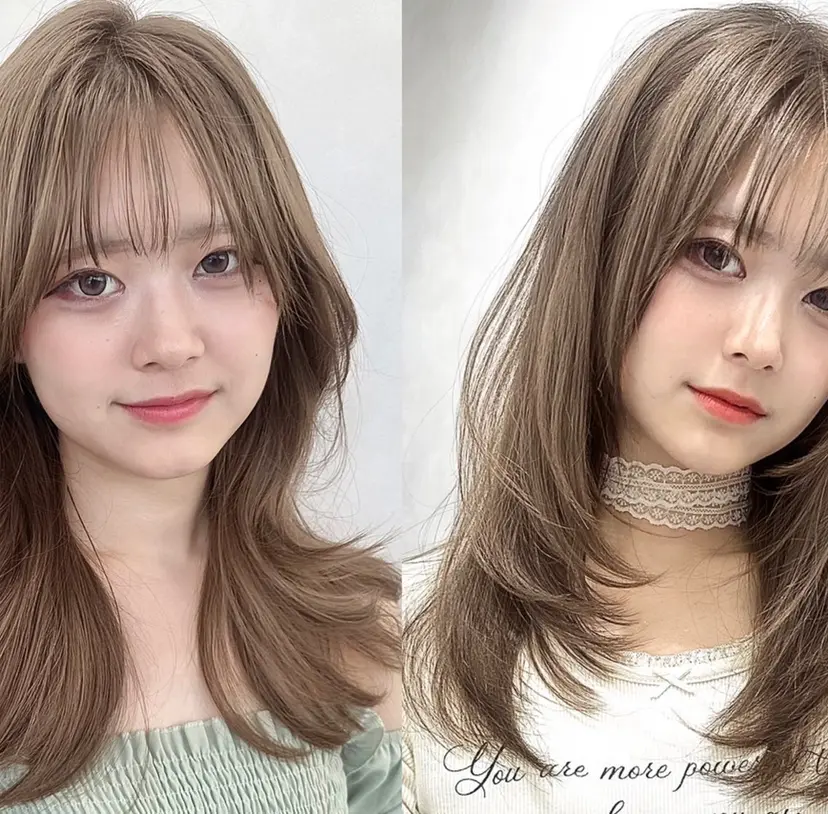 🍓横浜/ハイトーン ミルクティーベージュの掲載