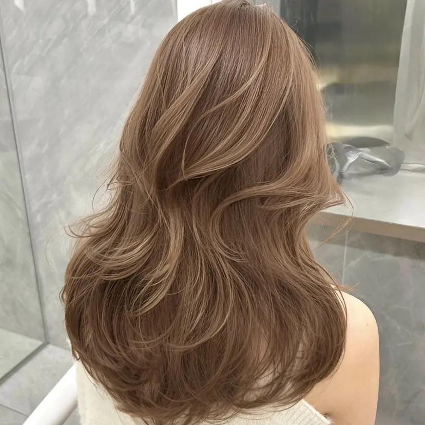 ベージュ/グレージュ /透明感カラー/バレの掲載