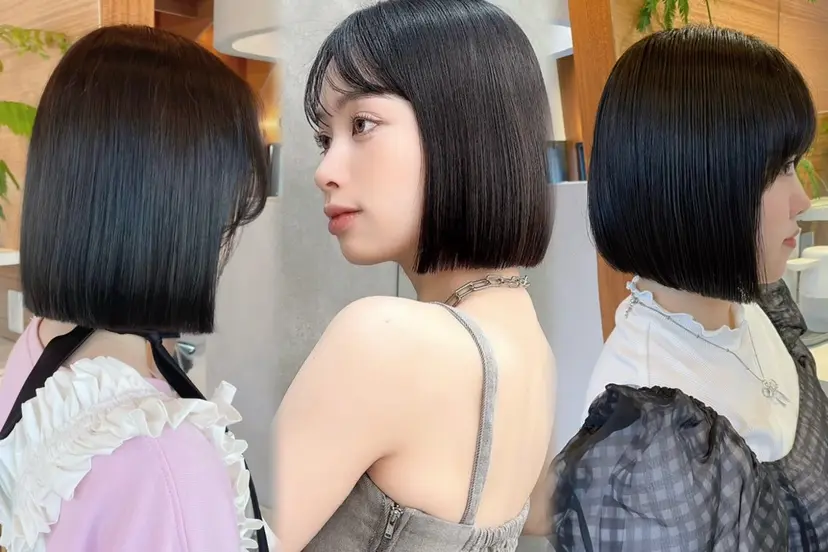 ボブ/縮毛矯正/レイ ヤー♡Natsukiの掲載