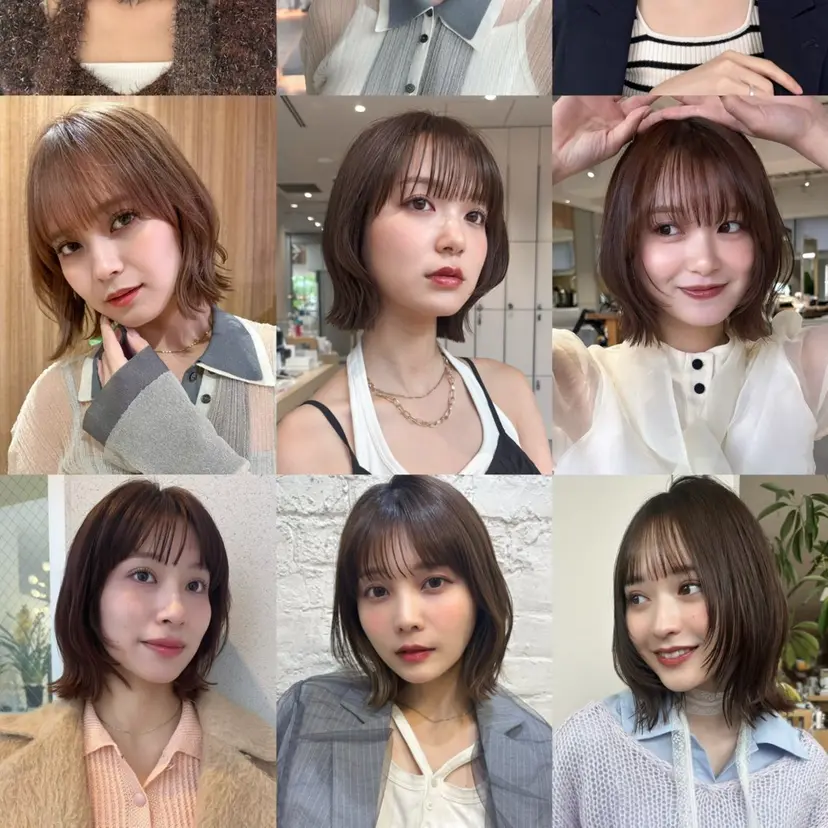 結莉/ボブ/ 縮毛矯正の掲載