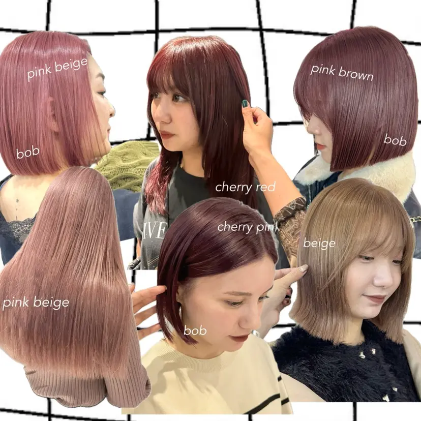 顔周りカット×透明感 カラー💫AINAの掲載