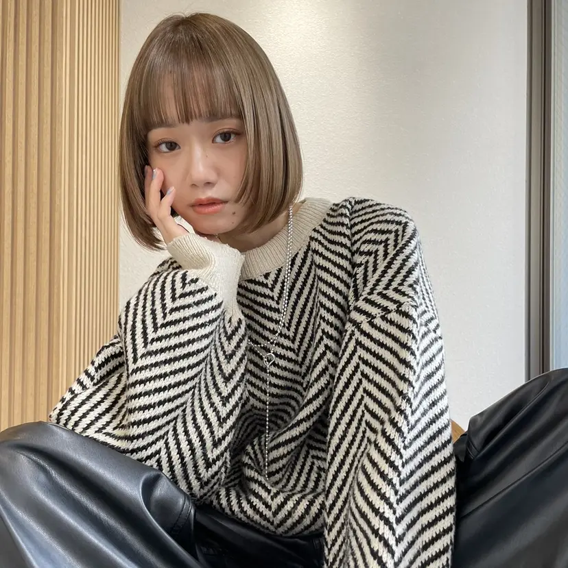 くどうももか 浦和　ショート　ボブの掲載