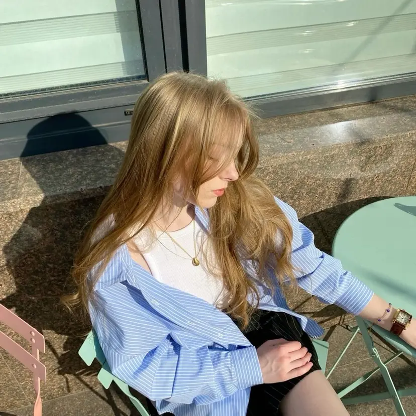 🥯縮毛/レイヤー/ ベージュヘア🥯の掲載