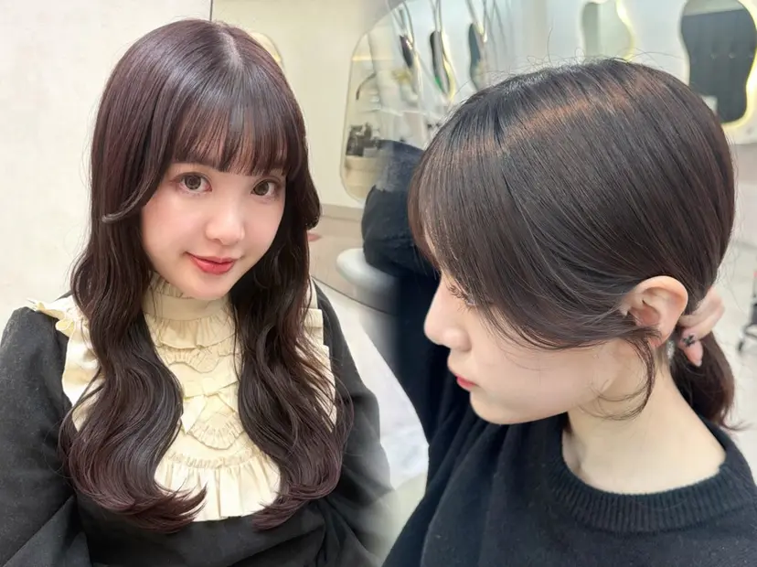 Rio🎀透明感 カラー♡顔周り♡の掲載