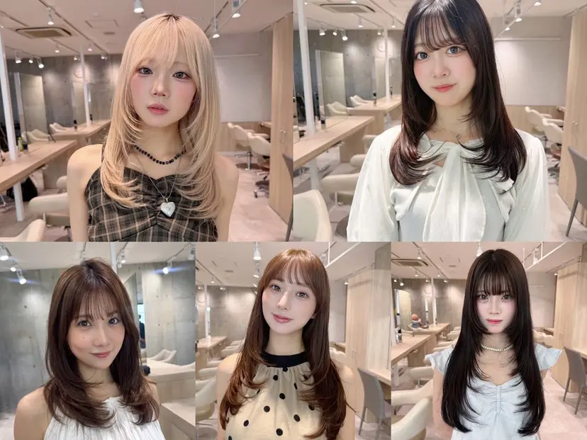 山﨑一輝/韓国レイ ヤー×透明感カラーの掲載