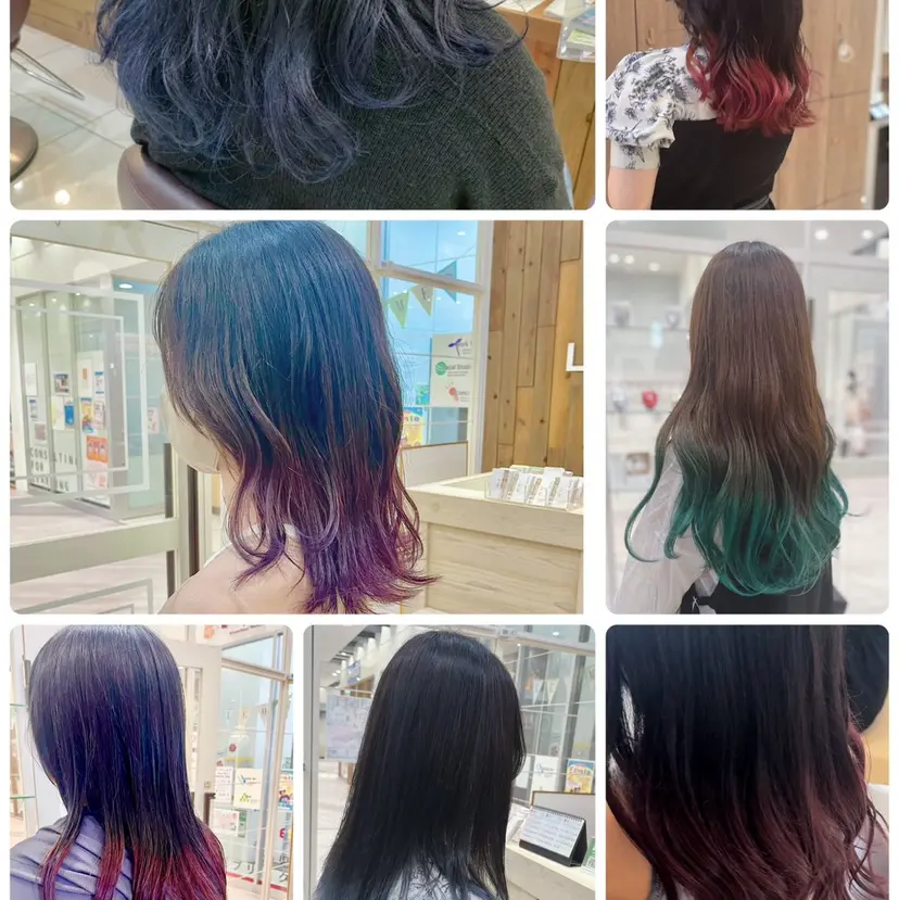 ヘアアレンジ 裾カラー/Aya🥀の掲載