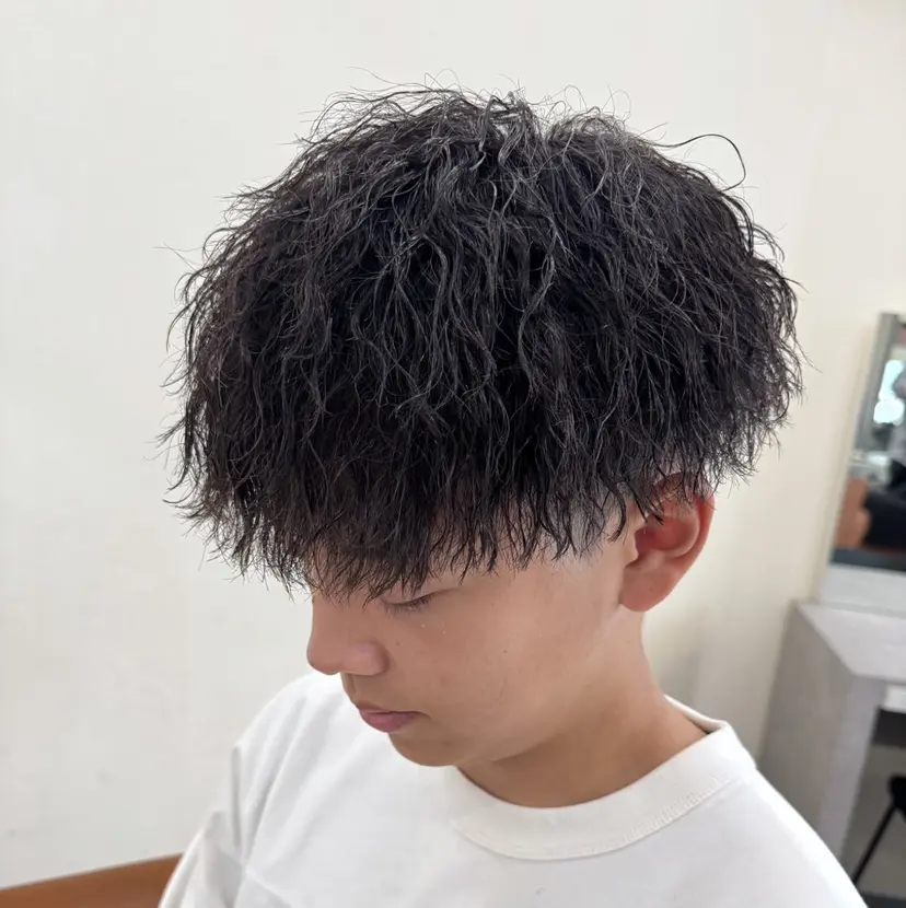 京都駅メンズパーマ /ツイスパ/片山心音の掲載