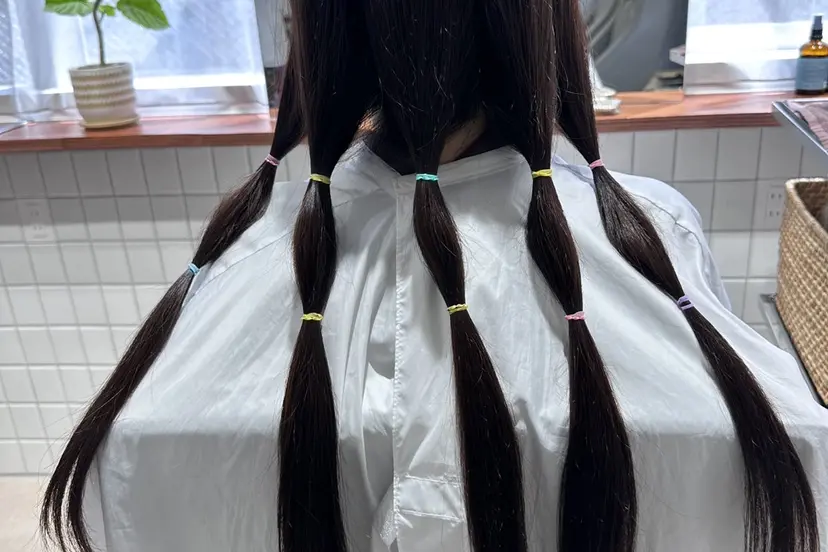 ヘアドネーション/ ショート・ボブの掲載