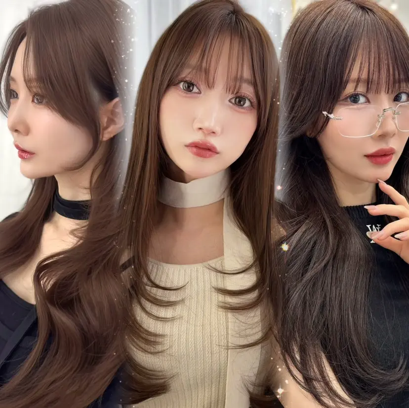 日本一の小顔カット/ ボブ/顔周り/韓国の掲載