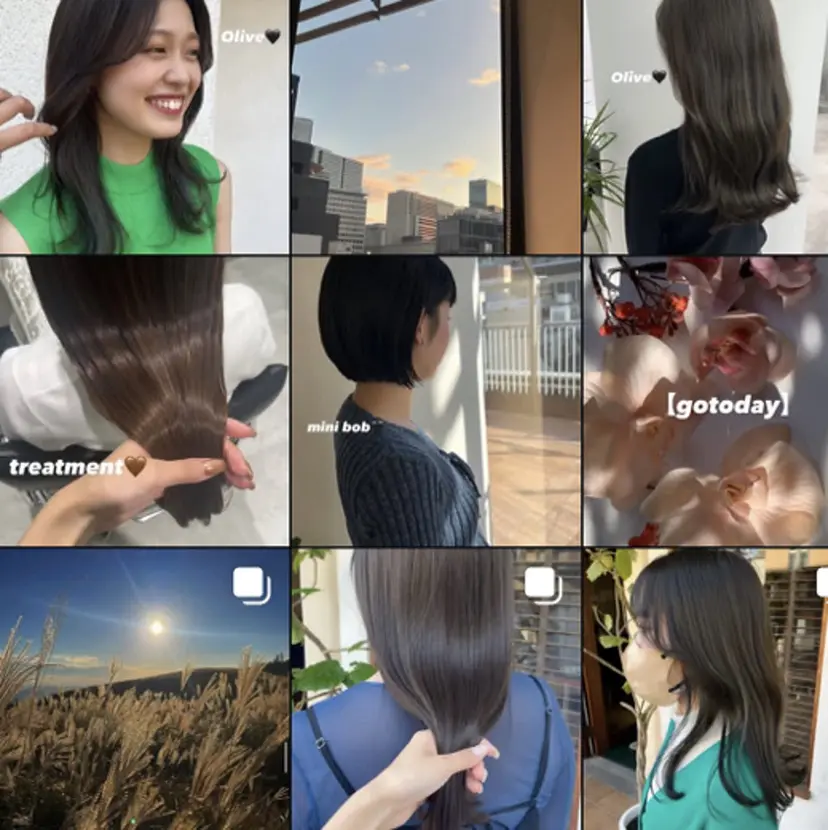 kana .オリーブ /ナチュラルヘアの掲載