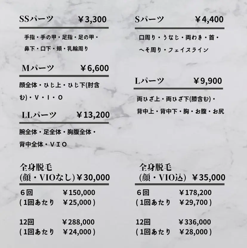 メンズ脱毛 髭男爵の掲載