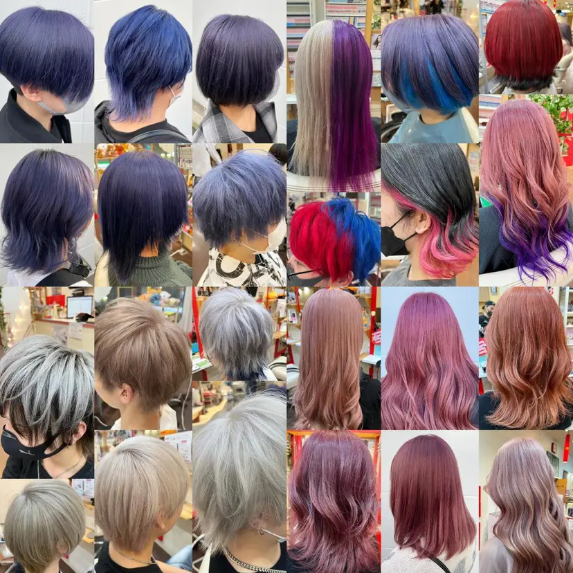 まさき✂︎ブリーチ／ デザインカラーの掲載