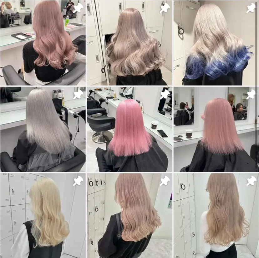 ハイトーン艶カラー 🤍ゆうひの掲載