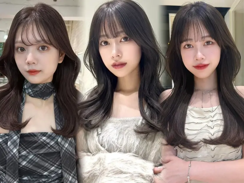 盛れる韓国ヘア🩰/ ワンホンヘア/華の掲載