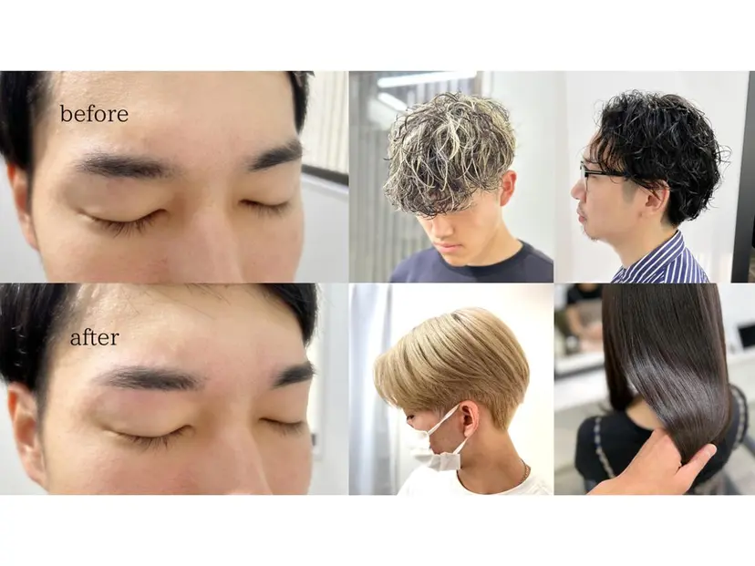 OKADA/メンズ /カット/眉/縮毛の掲載