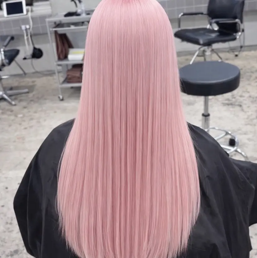 るかハイトーンピンク カラー/プルエクステの掲載