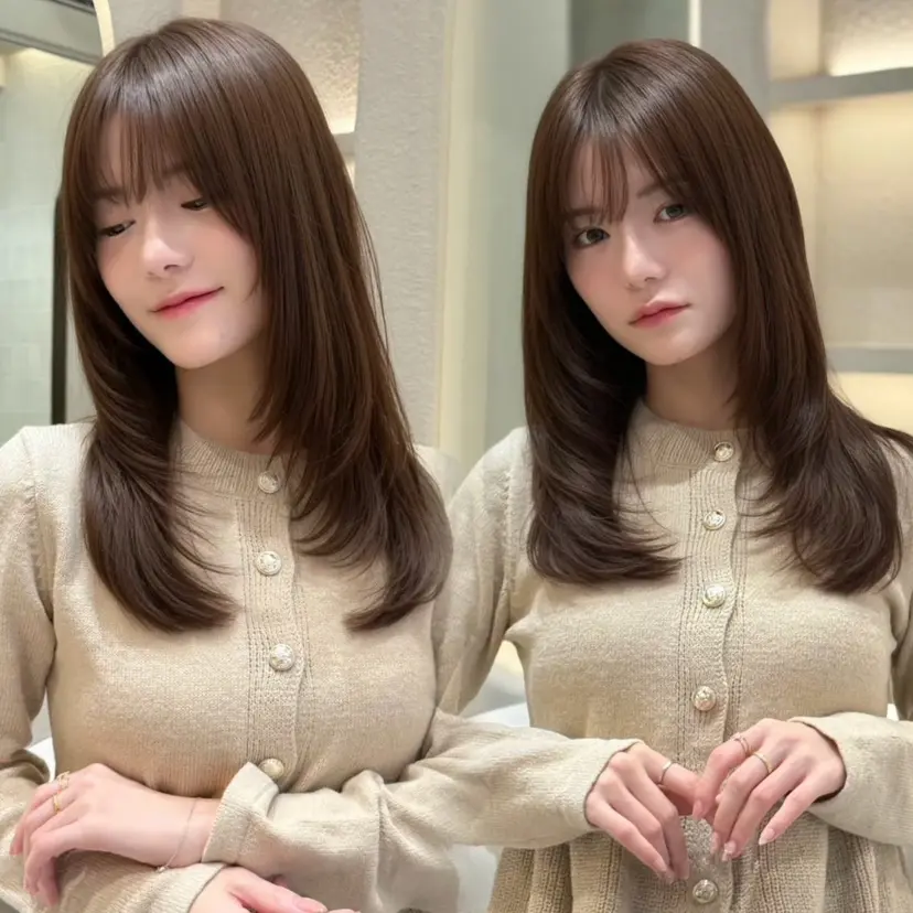 レイヤー/ハッシュ/ 縮毛矯正/照井友梨の掲載