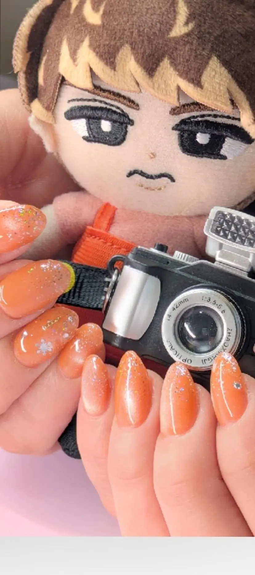 imaichise 🧡💜推しネイルの掲載